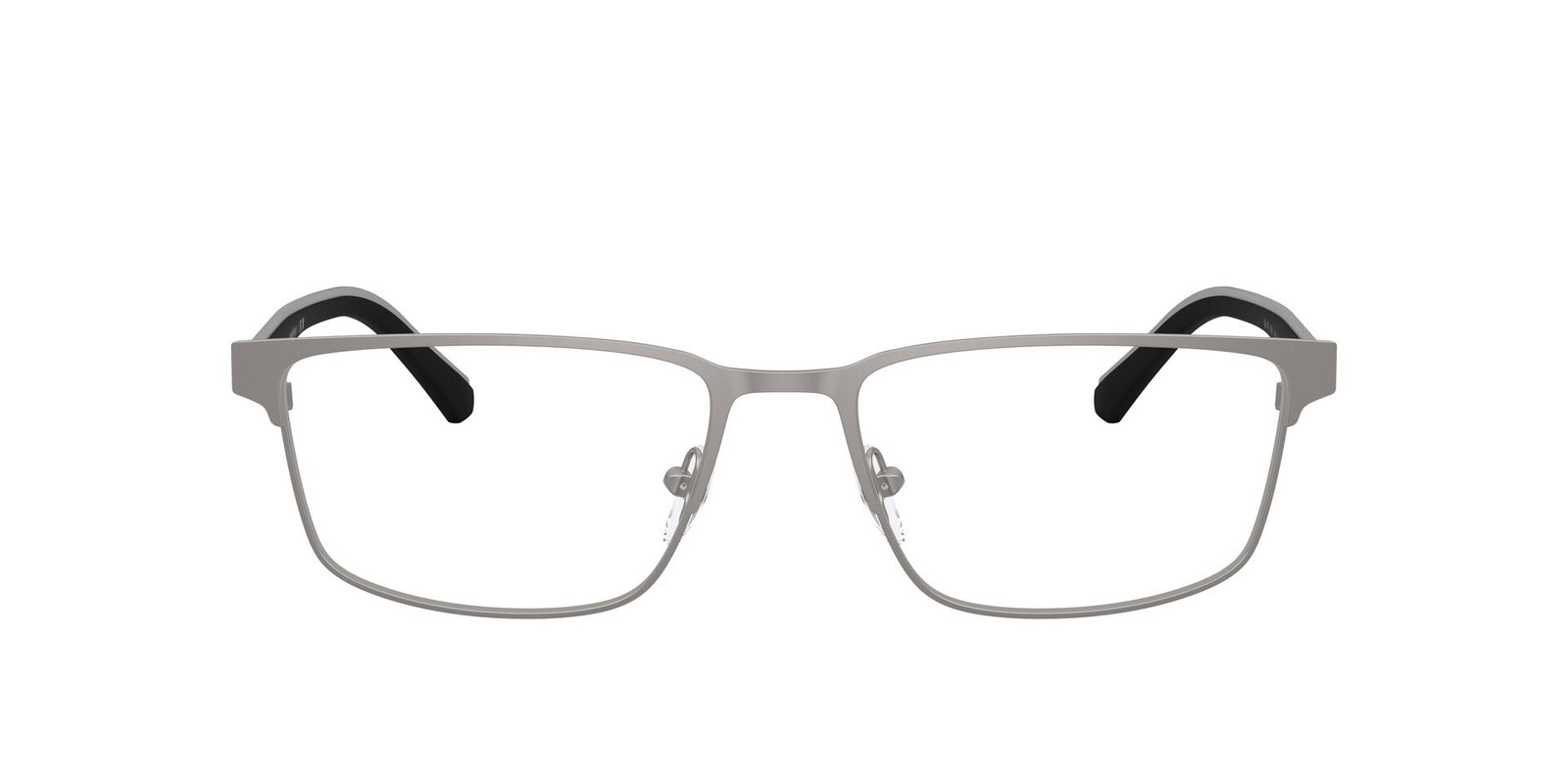 Zu sehen ist die Korrektionsbrille 1175 von Emporio Armani in Silber.
